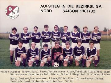 1981-82 Aufstieg Bezirksliga