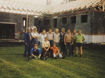1982 Vereinsheimbau